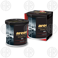 Areon Gel Sport Lux Silver Perfume Car & Home Air Freshener