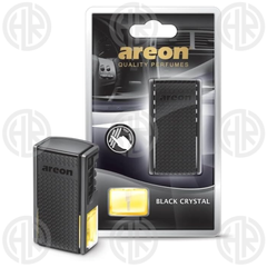 Areon Car AC Grill Perfume Black Crystal (8ML) Premium Car Air Freshener