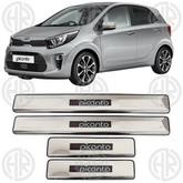 Kia Picanto LED Chrome Sill Plates (2019-2021) Premium Illuminated Door Entry Panels