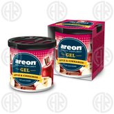 Areon Gel Perfume Apple & Cinnamon Odor Eliminator & Mood Booster