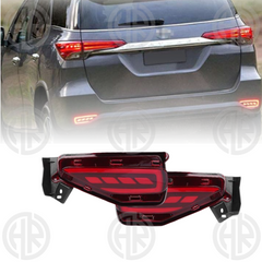 Toyota Fortuner Rear Bumper Lamp Set (2016-2021) Bright, Stylish & Safe