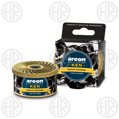 Areon Ken Black Crystal Perfume Long Lasting Car & Home Freshener