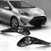 Toyota Aqua Fog Lamps with Covers (2018-2022) Premium LED