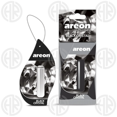 Areon Black Crystal Car Air Freshener Hanging Card (5ml)