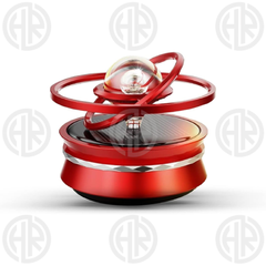 Solar Magnetic Levitation Alloy Car Air Freshener Long Lasting Rotating Fragrance