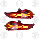 Toyota Yaris LED Rear Bumper Brake Lamp in Lamborghini Design
