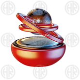 360° Rotating Solar Car Air Freshener Galaxy Fragrance, Long Lasting