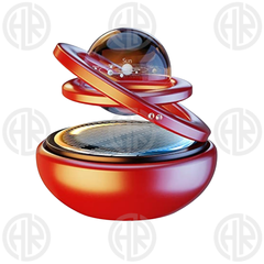 360° Rotating Solar Car Air Freshener Galaxy Fragrance, Long Lasting