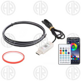 Dynamic Premium 1Pc Car Ambient Light Colorful LED Strip for Modern Styling