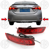 Toyota Corolla Lava Strip Style Brake Bumper Light Model 2017-2021