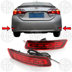 Toyota Corolla Lava Strip Style Brake Bumper Light Model 2017-2021
