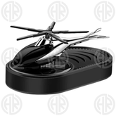 Helicopter Solar Rotating Air Freshener Multi Color, Long Lasting Car Fragrance