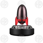 Solar Rotating Rocket Air Freshener Fresh & Stylish Interior Upgrade