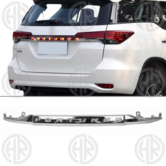 Toyota Fortuner LED Trunk Garnish Chrome (2016-2021) Stylish Rear Upgrade with Illumination