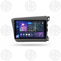 Civic Rebirth Android Touchscreen Panel Modern Car Interior Upgrade