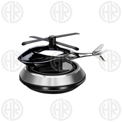 Solar Rotating Helicopter Air Freshener Car Interior Upgrade