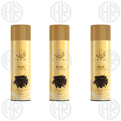 Coral Aseel Air Freshener 3 Pack (300ml) Long Lasting Fragrance for Car & Home