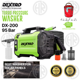 Dextro DX 200 Pro Turbo High Pressure Washer 75 Bar Power Cleaner (1100W)