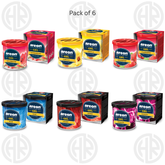 Areon Gel Multi Pack (6 Units) Long Lasting Car Fresheners