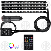 Car Interior LED Ambience Lighting Dynamic Multi Color Effects
