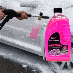 Casta Detailer Pink Snow Foam Car Wash Shampoo 2L Premium High Foaming, Scratch Free, Long Lasting Shine