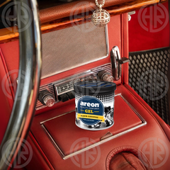 Areon Gel Strawberry Air Perfume Sweet Scent for Cars & Rooms