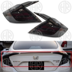 Snake Style Backlights for Honda Civic X (2016–2021) | Custom LED Tail Lights