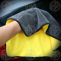 4-in-1 Ultimate Car Detailing Kit Cleaner Spray, Microfiber, Brush & Pad