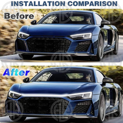 Car LED Bonnet Strip Light Flexible Daytime Running Lights (Universal Fit)