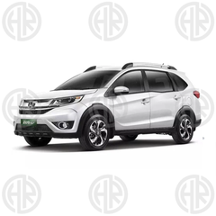 Honda BR-V 9D Floor Mats (2017-2022) Luxury Black 4 Pcs Set