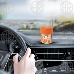 Black Odor Bubble Gum Air Freshener (80g) Long Lasting Fresh Scent for Cars