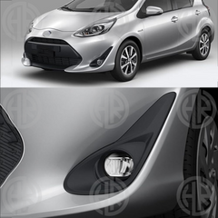 Toyota Aqua Fog Lamps with Covers (2018-2022) Premium LED