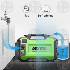 Dextro DX 200 Pro Turbo High Pressure Washer 75 Bar Power Cleaner (1100W)