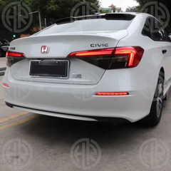 Honda Civic 2022-2023 Rear Bumper Premium LED Reflector Safety & Style