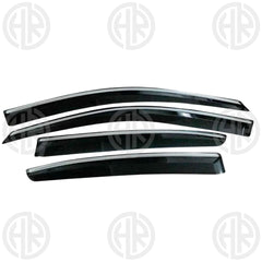 Chrome Air Press Sun Visors for Honda Civic 2003-2006