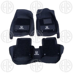 Honda Civic 2016-22 Luxury 10D Floor Mats Scratch Resistant Anti Slip