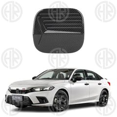 Honda Civic 2022 Carbon Fiber Fuel Tank Cover Premium Protection & Style