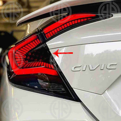 Snake Style Backlights for Honda Civic X (2016–2021) | Custom LED Tail Lights