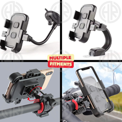 Universal Mobile Phone Holder for Car Durable & Easy to Install Bracket