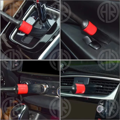 4-in-1 Ultimate Car Detailing Kit Cleaner Spray, Microfiber, Brush & Pad