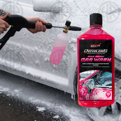Casta Detailer Pink Snow Foam Car Wash Shampoo 500ml | Premium High Foaming, Scratch-Free, Long Lasting Shine