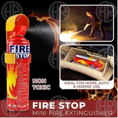 Vehicle Fire Stop Extinguisher 500ML Compact Car Safety Tool