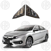 Honda Civic X Carbon Fiber Quarter Panel Trim Premium Exterior Upgrade