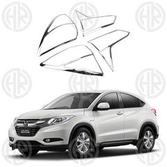 Honda Vezel Back Light Chrome Trims (2013–2021) Premium Tail Light Covers