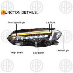 Honda Civic 2022 Headlight | Premium LED RS Lights for Modern Styling