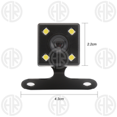 Universal Rear View Camera for Cars with 4 LED Night Vision