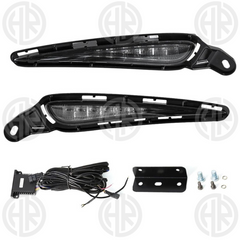 Toyota Vitz Kaier LED DRL Fog Lights TY-110 (2015-2016) – Enhanced Visibility & Style