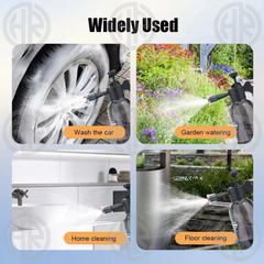 Portable Foam Sprayer 2L Snow Foam High Pressure Pneumatic Car Wash Sprayer with 2 Nozzles (Foam + Spray) Best for Exterior Cleaning All Cars