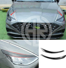 Hyundai Sonata Headlight Carbon Fiber Trims – Model 2021–2022 | Premium Front-End Upgrade
