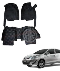 Toyota Yaris 2020-25 7D Mats Waterproof Durable & Stylish Interior